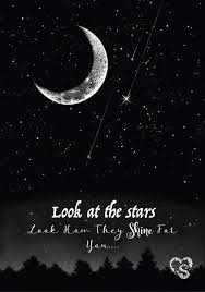 I was walking along and this chair came flying past me, and another, and another, and i thought, man, is this gonna be a good night. Moon And Stars Quotes Wallpapers Top Free Moon And Stars Quotes Backgrounds Wallpaperaccess