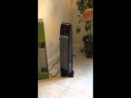 Space heaters └ heaters & radiators └ home heating, cooling & air └ home, furniture & diy all categories antiques art baby books, comics & magazines business, office brand outlet. Hunter Digital Ceramic Tower Heater Youtube