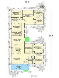 Plan 32221aa 6 Bedroom U Shaped House Plan In 2020 U Shaped House Plans L Shaped House Plans U Shaped Houses