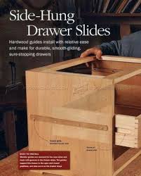 2841 Diy Wooden Drawer Slides Drawer Construction Wooden Drawers Wood Drawer Slides Drawer Slides