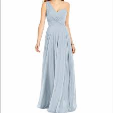 nwt dessy bridesmaid dress in mist nwt