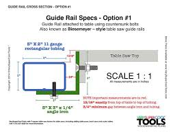 Can be modified to work with other cabinet saws. Drawing And Specification For Making Table Saw Guide Rails Diy Table Saw Fence Diy Table Saw Table Saw Fence