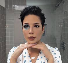 I was very nervous to post it. Halsey Halsey Celebrities Celebs