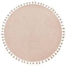 Produktion + import + verkauf aus einer hand ohne. Nattiot Teppich Heloise Puderrosa Gold Rund 140cm Online Kaufen