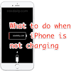 Get your charger and cable. 1