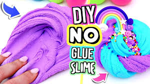 If you accidentally make the slime too thin, adding more cornstarch will thicken it. Diy Slime Without Glue Recipe How To Make Homemade Slime Without Glue Or Borax Or Cornstarch Or Flour