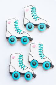 Whipped Bakeshop S Custom Roller Skate Cookies Inquire Today For Cookie Favors We Ship Roller Skate Birthday Roller Skating Party Roller Skate Birthday Party