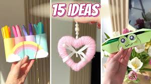 ‪15 Back to School ideas and fun crafts / DIY supplies ideas - YouTube‬‏
