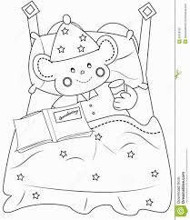 Bedtime Coloring Pages