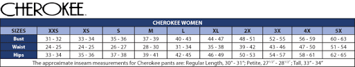 Cherokee Workwear Scrubs Novelty Crossed V Neck 3 Pocket Top