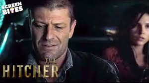 The Hitcher: John Ryder (Sean Bean) threatens Grace (Sophia Bush) and Jim  (Zachary Knighton)