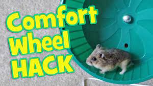 Comfort Wheel Hack By Hammy Time Hamster Diy Cage Hamster Hamster Toys