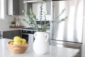 Add Eucalyptus To A White Vase For Kitchen Decor Clayvasesdecoration Gray And White Kitchen Grey Kitchen Chinese Vase Decor