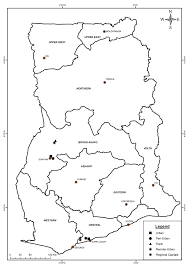 Almost files can be used we are creating many vector designs in our studio (bsgstudio). Map Of Ghana Showing Study Areas Download Scientific Diagram