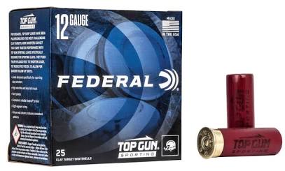 Federal Top Gun Sporting 12 GA 2-3/4 Shells, AI generated
