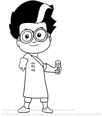 With his mobile laboratory, his flying factory and many gadgets, pj masks have their work cut out but with teamwork and. Romeo Of Pj Masks Coloring Pages