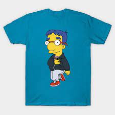 Party Posse Milhouse Van Houten T Shirt The Simpsons