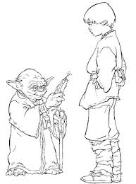 From childhood to training count dooku and luke skywalker, learn about yoda, one of the greatest jedi masters who ever lived. Star Wars Coloring Page Luke And Yoda All Kids Network
