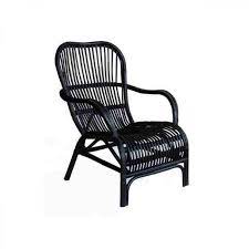 van der leeden stoel bandung 67 x 80 x 86 cm rotan zwart blokker stoelen rotan stoelen buitenstoel