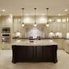 This kitchen has an oval island layout effectiveness. 1