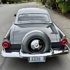Image result for Silver Gray 1956 Thunderbird