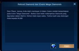 Check spelling or type a new query. Bug Refund Diamond Mobile Legends Ml Esportsku