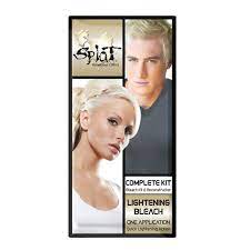Do not use creme bleach around eyes. Splat Bleach Color Kit Lightening Hair Dye Walmart Com Walmart Com