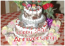 25th happy 25th wedding anniversary in hindi… ek or sal banane k liye anmol yade ek sahth bitane k liye ek sal or shuruwat happy friendship anniversary.! Happy 25th Anniversary Desicomments Com