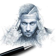 Daniel Rufener aus der Schweiz fertigt grandiose Rap-Scribble-Portraits