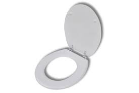 Maybe you would like to learn more about one of these? Wc A Poser Generique Accessoires Pour Bidets Et Toilettes Gamme Manama Siege De Toilette Avec Couvercle Mdf Design Simple Blanc Darty