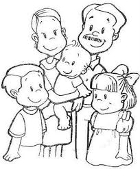 Comer en familia para pintar. 11 Ideas De Familia Familia Dia De La Familia Familia Dibujos