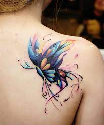 Alluring Water Color Butterfly Tattoo Design On Shoulder For Girls Not To Miss Out Styles Beat Butterfly Tattoo Designs Watercolor Butterfly Tattoo Butterfly Tattoos Images