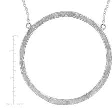 Silpada Duomo Open Circle Necklace In Hammered Sterling Silver Duomo Pendant Silpada Open Circle Necklace Hammered Sterling Silver Circle Necklace