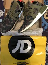 Unboxing My Adidas Original Nmd Xr1 Duck Camo Olive White Delivered By Jd Sports England Adidas Originals Nmd Sneakers Nike Jd Sports