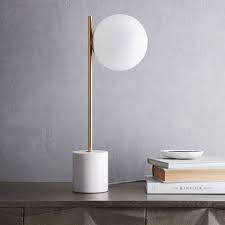 See more ideas about lamp inspiration, lamp, table lamp. Modern Design Marble Base Opal Glass Lampshade Bedside Table Light
