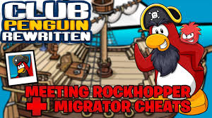 We host fun stamp events and duck raids. Club Penguin Rewritten The Migrator Meeting Rockhopper Youtube