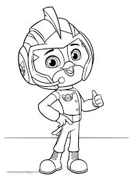 Top Wing Para Colorear