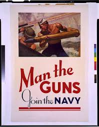 Man the guns join the navy