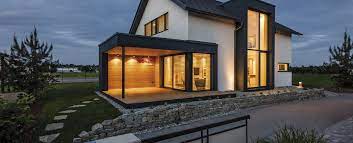 Case moderne in legno e villette prefabbricate di design 11 Casa Legno Ideas Home House House Styles