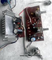 Pada transistor bagian final, yaitu 2n3055 dan mje2955 dapat diganti dengan tip3055 dan tip2955. Mini Hi Fi Sederhana Ala Eropa Sandi Elektronik