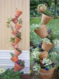Diy Garten Dekoideen Mit Tontopfen Die Man Ganz Leicht Selber Machen Kann Garden Decorations Gardendesign Small Gardens Diy Garden Backyard Garden
