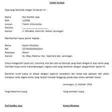 Berkaitan dengan pengambilan dokumen penting yang menuntut anda sendiri untuk mengambilnya. Contoh Surat Kuasa Ngambil Bpkb Download Kumpulan Gambar