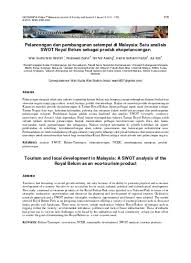 See full list on majalahsains.com Pelancongan Dan Pembangunan Setempat Di Malaysia Satu Analisisswot Royal Belum Sebagai Produk Ekopelancongan
