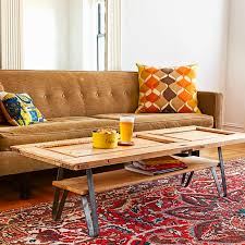 When turned into a coffee table, what do ya know, the storage feature is still pretty handy! How To Build A Coffee Table From A Salvaged Cabinet Door This Old House
