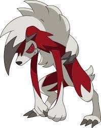 Midnight Form Lycanroc Google Search Pixel Art Pokemon Pokemon Dex Pokemon