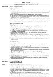 Marketing & creative resume examples. Video Producer Resume Samples Velvet Jobs