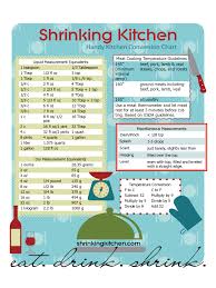 cooking conversion chart 5 free templates in pdf word