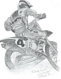 Motocross By Nstall On Deviantart Disegni Disegni A Matita Moto Da Ragazza