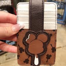 Disney's mickey mouse has spent decades spreading joy, magic and fun around the world. Disney Parks Mickey Icon Ice Cream Bar Ears Credit Card Holder Id Wallet New Wallets Fundetfunval Collectibles