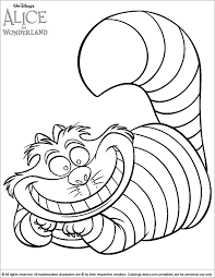Download and print for free. Alice In Wonderland Colouring Page Coloring Library